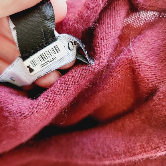 Soon Maternity Riley V-Neck Maternity Sweater - /Red - Picture 5 of 6